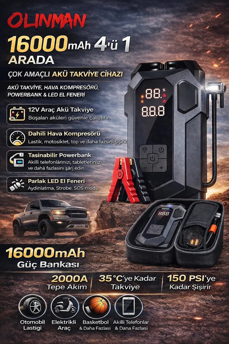 Akü takviye cihazı