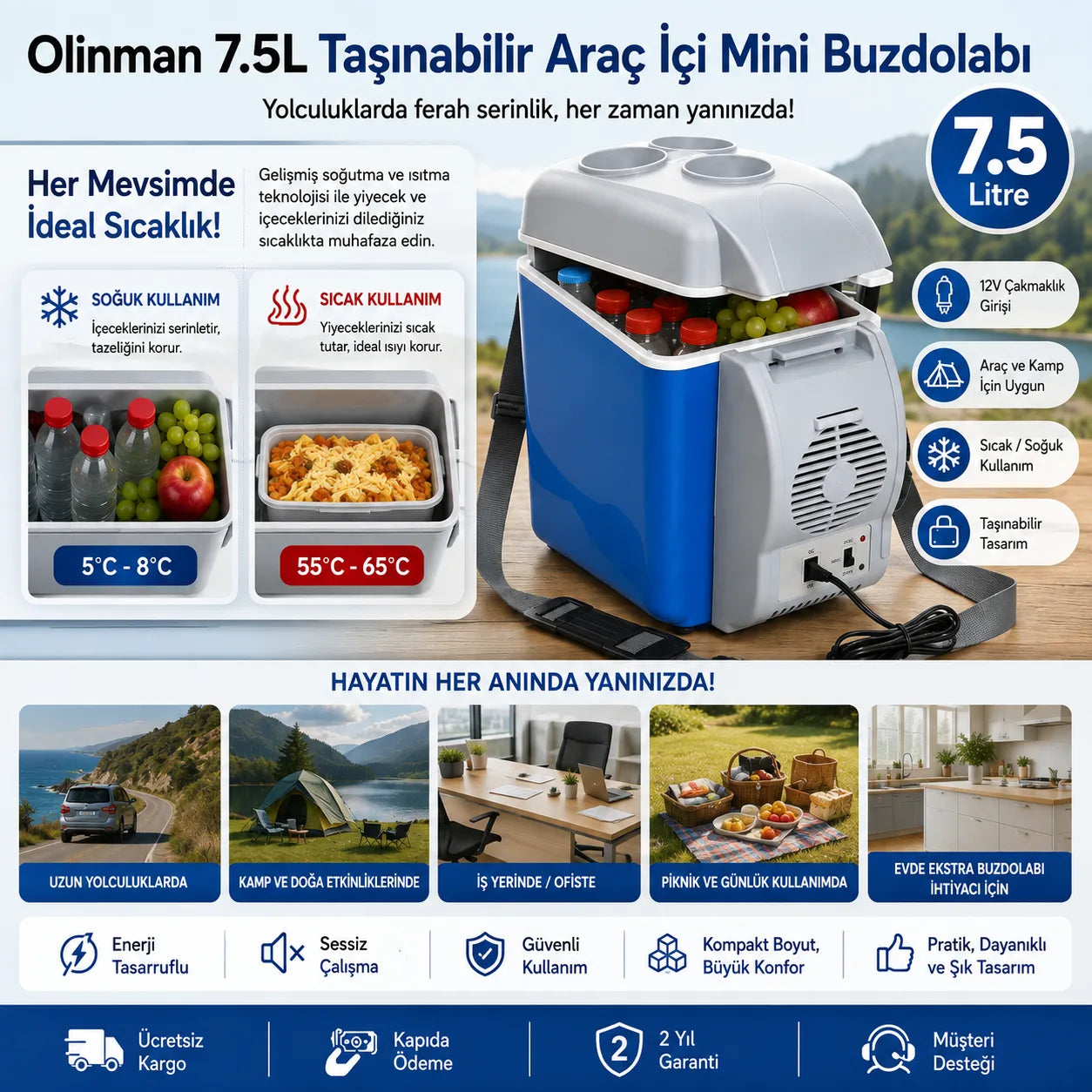 Olinman Araç Buzdolabı