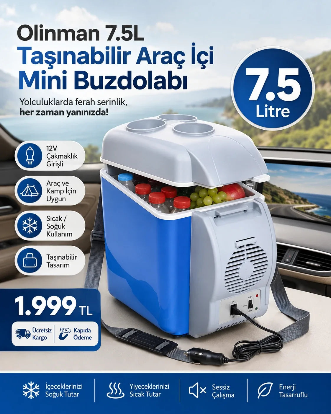 Olinman Araç Buzdolabı